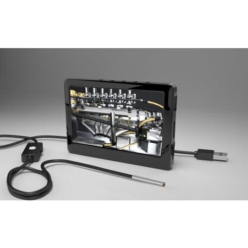 3.9mm 2MP 1080P 4.3 Inch IPS Screen Handheld Endoscope Inspection CMOS Borescope USB Otoscope Camera Digital Microscope