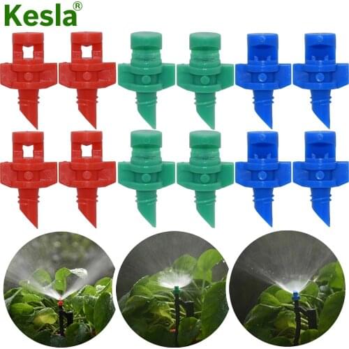 KESLA 90/180/360/ degree Angle Simple Refraction Nozzle Sprinkler Head Thread Connection Garden Tree Irrigation Mist Sprayer