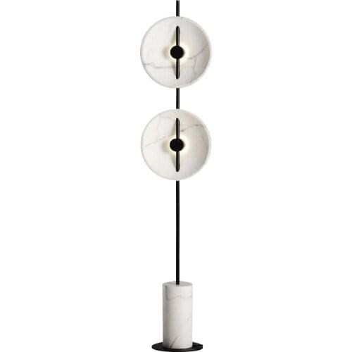 LED floor lamp marble floor light 2 LED good quality 3 years warranty latest Europe design simple lighting for hotel