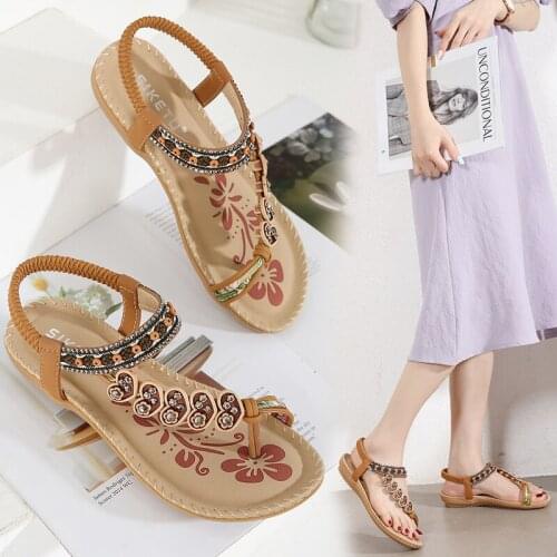 Flowers Pumps Fashion Flat Woman Shoes Hollow Out Sandals Outdoor Summer Shoes Women Chaussures Femme sandals women 2021