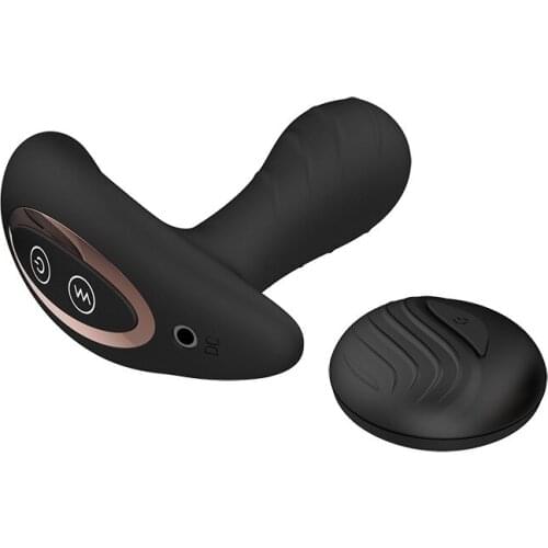 Vibrating Heating Remote Control 7 Stimulation Male Prostate Massager Vibrator Anal Plug Sex Toys for Men Woman Gay Masturbator