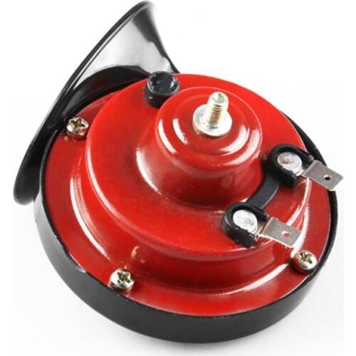Automobile and motorcycle 12V24V refit waterproof high and low snail horn whistle electric horn