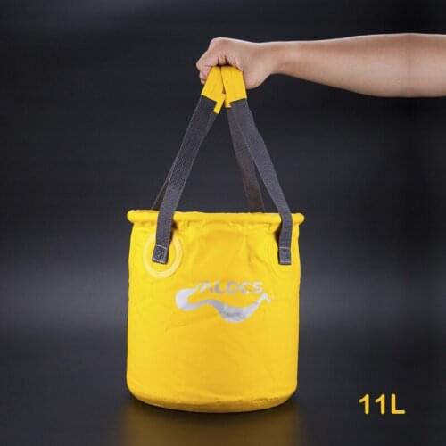 Alocs Fold-able 11L Versatility Bucket for Camping Fishing or Daily Use