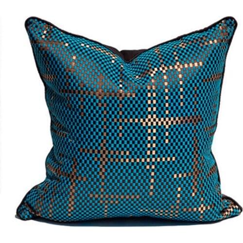 New Chinese Style Decoration Pillow Cushion Cover High Grade Abstract Stripe Throw Pillowcase For Sofa Chair Living Room Bedroom