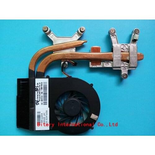 For CPU Cooling Fan For HP DV6-3000 DV7-4000 & Heatsink 610778-001 631743-001 / DC5V 0.35A 3pins