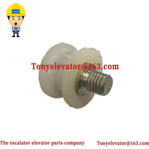 Elevator Eccentric Roller 34x19x608 OD34mm Thickness 19mm Bearing 608 Axle M12 34*19*608