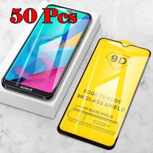 50pcs 9D Tempered Glass Curved Full Glue Film Guard Screen Protector For Samsung Galaxy E02 E62 F02 F12 F12S F22 F42 F52 F62