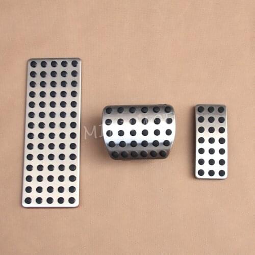 Foot Rest Brake Gas Dead Pedal Pad Cover Set For Mercedes-Benz A B GLB CLA Class W177 W247 X247 C118