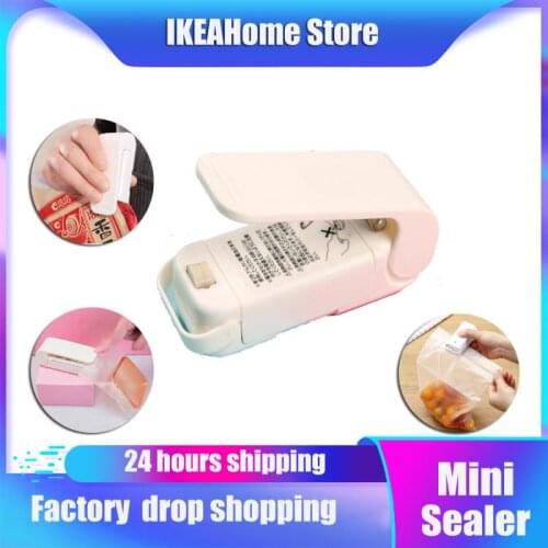 Mini Heat Sealer Household Accessories Plastic Bag Sealer For Storage In The Kitchen Food Snacks Fruits And Vegetables