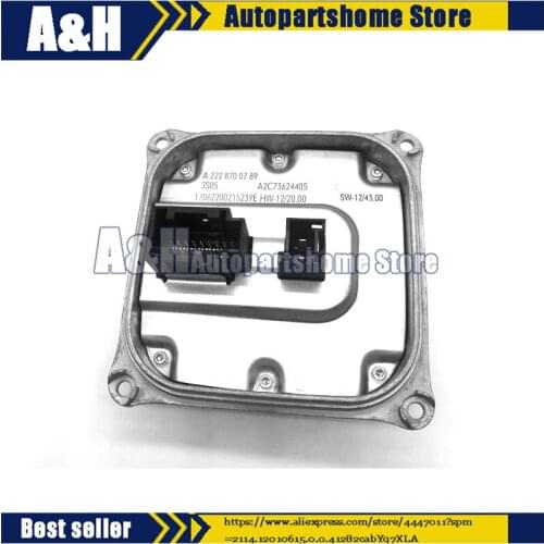 LED Headlight ballast control module for E/S Class W212 W222 W218 W205 A2228700789 2228700789