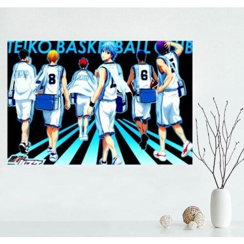 Wall Art Canvas Nordic Printed Animation Kurokos Basket Poster Modular Picture Home Decoration Painting Girl Love Room No Framed
