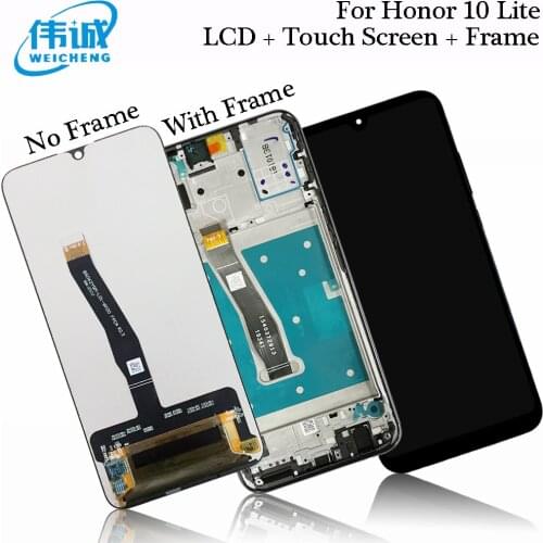 6.21”For Huawei Honor 10 Lite LCD Touch Screen Digitizer with Frame For HUAWEI Honor 10 Lite Display HRY-LX1 HRY-LX2
