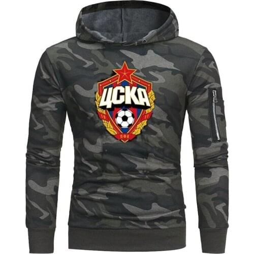 Moskou sweatshirt slovan bratislava CSKA Moskou Sint-petersburg Club Camo Koele Jasje Hedging hoodie Rusland Bovenkleding