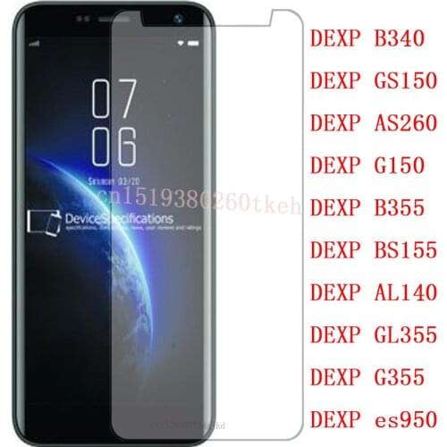 Tempered Glass for DEXP B340 GS150 AS260 G150 B355 BS155 AL140 GL355 G355 ixion es950 Electron Explosion-proof Protective Film