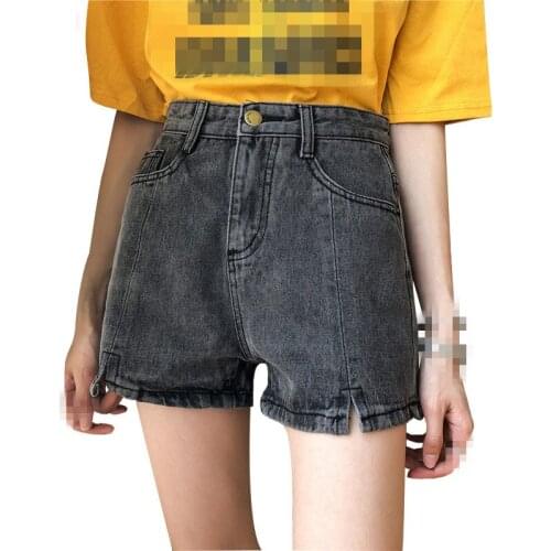 ZG1129 New summer 2020 women fashion loose slim high-waisted and plus-size denim shorts cheap wholesale