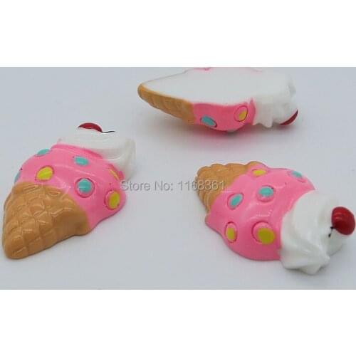 1pcs/lot resin flat back pink cherry Ice 28mm simulation of food Cabochon Scrapbook DIY phone decoration B408-10