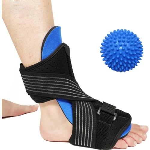 1pc Adjustable Ankle Support Brace Plantar Fasciitis Foot Sprain Injury Pain Wrap Splint Strap With Ball Ankle Elastic Bandage22