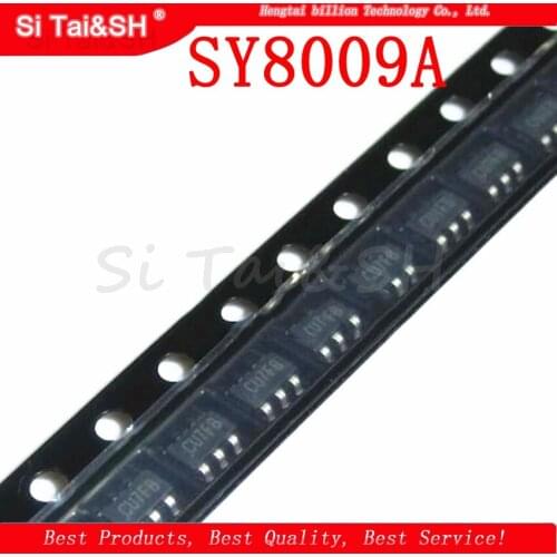 10PCS SY8009AAAC SY8009A SY8009 SOT23-5 1.5A ADJ DC-DC buck regulator new and original