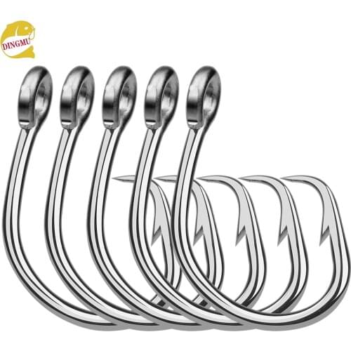 20pc PROBEROS Brand Saltwater Fishing Hook DWH107 Circle Hook 13/0#-16/0# Model stainless steel Fishhook Made in Taiwan