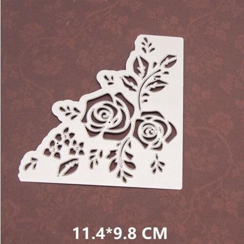 2021 New Hollow Lace Cutting Dies DIY Scrapbooking Embossing Paper Photo Frame Stamps Crafts Template Mould Stencils