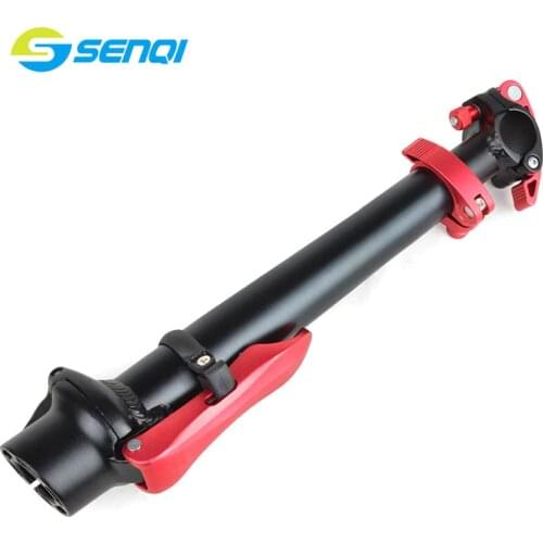 25.4*28.6*460mm Folding Bike Stem Quick-Release Aluminum Alloy Adjustable Stem Without Teeth BSZ002