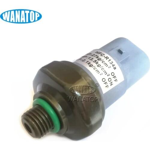 Auto AC Pressure Switch Air Conditioning Pressure Sensor 88645-60020 8864560020 For Toyota 3/8 24 UNF