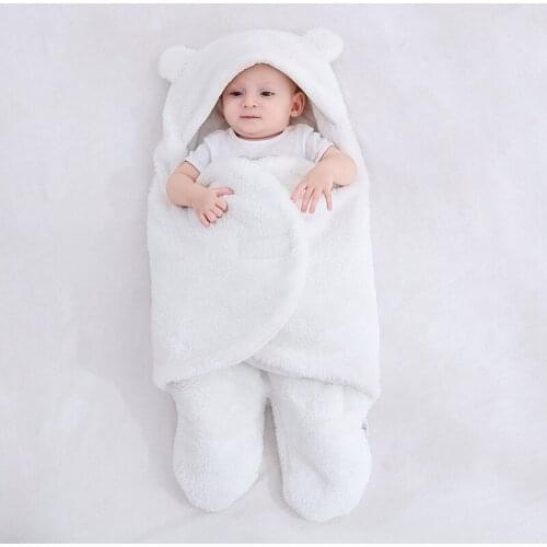 Baby Sleeping Bag Newborn Envelope Cocoon Wrap Swaddle Soft 100% Cotton 0-9 Months Sleep Blanket Thicken Sleepsack For Newborns