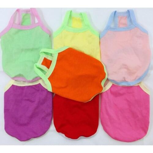 Small Dog Skirt Vest Summer Cat Dog Clothes Chihuahua Yorkshire Yorkkies Pomeranian Schnauzer Poodle Bichon maltese Clothing