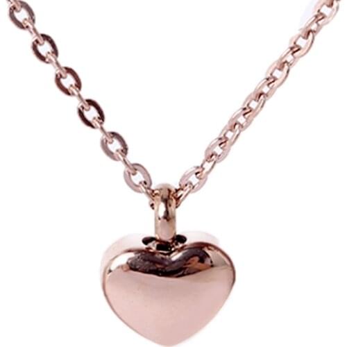 Necklace Jewelry Heart-shaped Cream Jar Necklace Pet Memorial Necklace Souvenir-i Still Need You to Be Close to Me