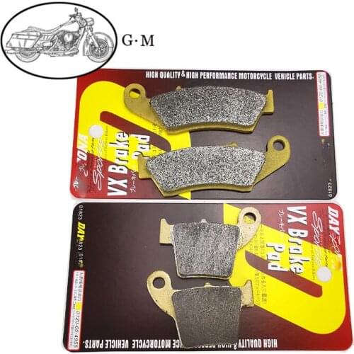 Motorcycle Front / Rear Brake Pads For Honda CRF 250 XRL CRF 450 XRL (Road Legal) 2014-2019 CRF 450 RXH/RXJ/RXK 2017-2019