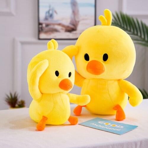 Lovely Fashion Duck Doll Plush Toy Cute Soft Stuffed Animal PP Cotton Wedding Gifts Children Birthday Present