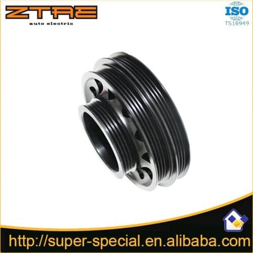 High Permance Crank Pulley For Hond@ D16 92-95 (Sliver & Black )