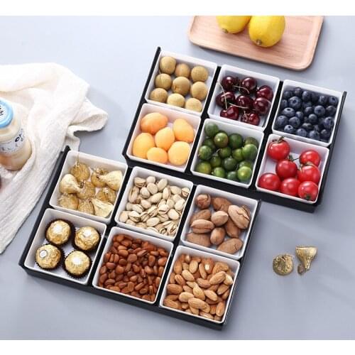 Japanese Snack Tray, Dry Fruit Storage Gift, Creative Candy Lazy Melon Seed Tray