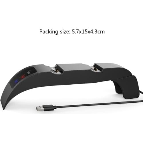 L41E Upgrade Controller Charger, Quick Charging DC Adapter,Compatible w/ PS5 Dual Controller Charging Stand, Docking Station