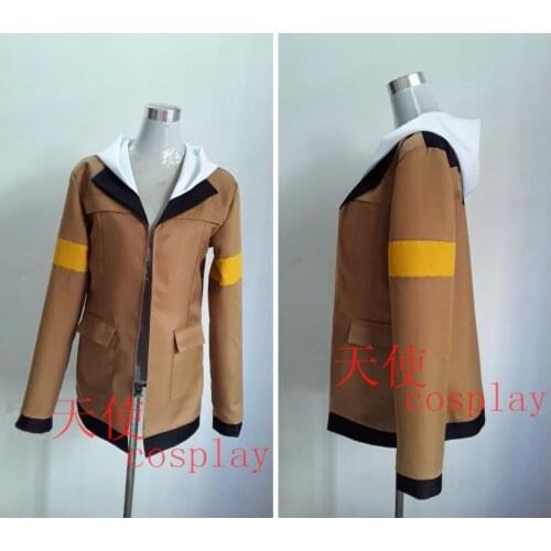 Voltron Legendary Defender Lance Cosplay Costume Lance Hood Jacket For Halloween Carnival Top Coat Custom Made