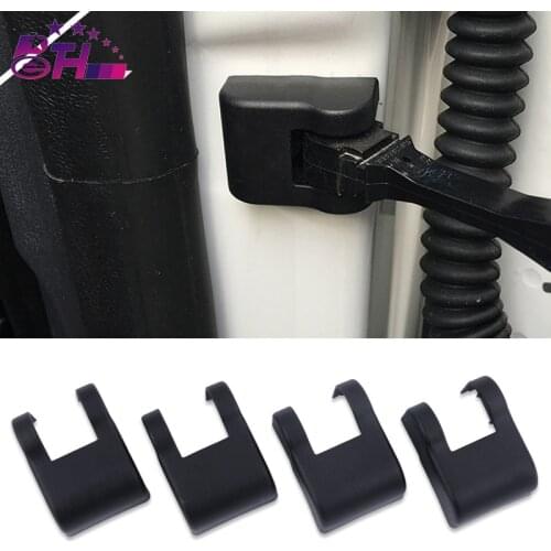 4Pcs/Set Car Waterproof Rust-proof Door Limiting Stopper Cover Sticker For Volkswagen VW POLO Gran Lavida LAVID Car Accessories