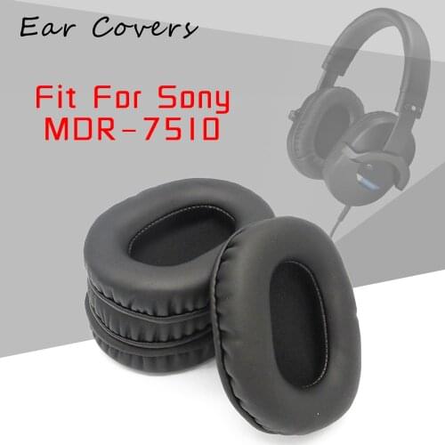 Ear Pads For Sony MDR 7510 MDR-7510 Headphone Earpads Replacement Headset Ear Pad PU Leather Sponge Foam