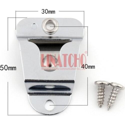 10PCS Mic Microphone Holder Hang-up Clip For Motorola Kenwood GM300 GM950 Radio
