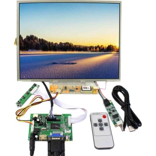 HD MI VGA 2AV LCD Controller Board+12.1inch 1024x768 N121X5 LTN121XJ Touch LCD Panel