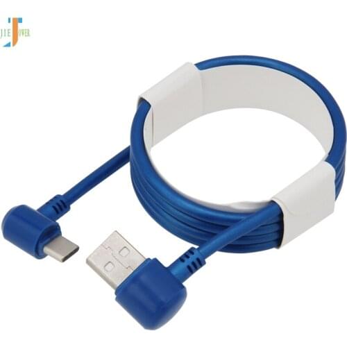 90 Degree Micro USB Type C Cable for Iphone 7 X XS Max for Xiaomi Redmi Note 7 Mi 8 for Samsung S8 Charger Cable 1000pcs/lot