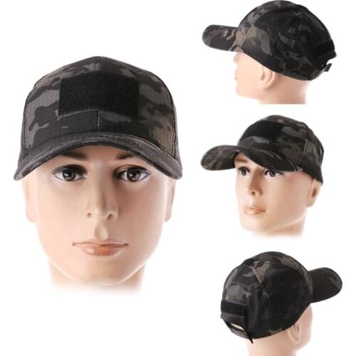 KLV 1PC Military Tactical Camo Cap Army Baseball Hat Patch Digital Desert SWAT CP Caps