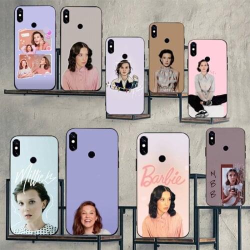 Millie Bobby Brown Phone Case For Xiaomi Mi Redmi Note 7 8 9 pro 8T 9T 9S 9A 10 Lite pro