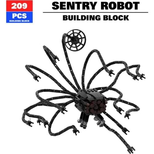 MOC Technical Robot The Matrixed Sentinel Robot Soldiers Building Block Assembly Model Childrens Gift Toys Holiday Gift