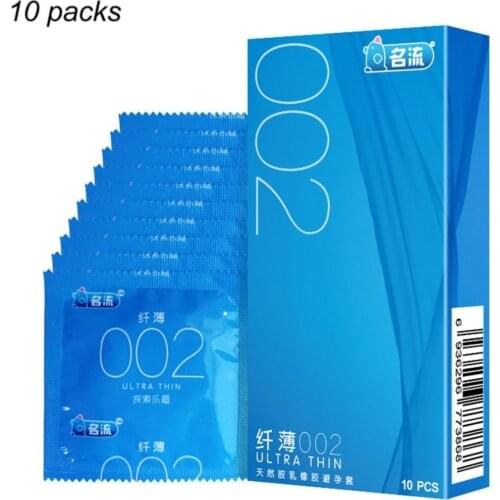 Mingliu 10pcs Ultra Thin Condones High Quality Penis Sleeve Intimate Condoms Kondom Adult Penis Delay Ring Sex Toy for Men