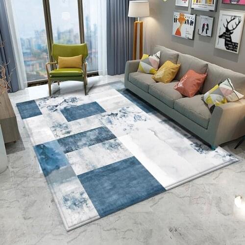 Fashion Abstract Flower NonSlip Room Floor Printed Carpet For Living Room Bedroom & Home Flannel 2020 Alfombra Printed Rug Area