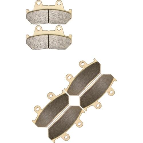 Brake Pad Set fit HONDA Street GL1500 GL 1500 Goldwing Goldwing SE SC22 E931 1988 1989 Front Rear