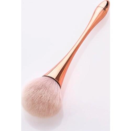 Wholesale 6Pcs Makeup Brushes Set Cosmetic Powder Eye Shadow Foundation Blush Blending Beauty Rose Gold Handle Make Up Brush