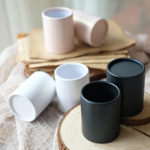 Portable Ladies Presents Box Bouquet Packing Case Lid Hug Bucket Vase Flowers Boxes Mini Cylinder Candy Chocolate Gift Box