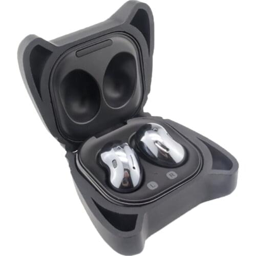 Gamepad Handle Dust-proof Protective Cover Silicone Case for S-AMSUNG Galaxy-Buds live Wireless Earphone Retailsale