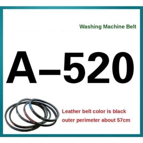 A-520 Washing machine belt A type belt transmission belt washing machine motor belt triangle belt antistatic belt accessories